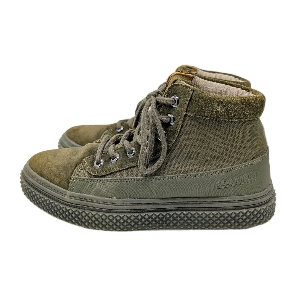 Steve Madden Green Lantern Hybrid Sneaker-Boot Chukka Gorpcore Urban High Top